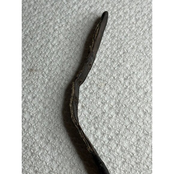 Harley-Davidson Leather Braided Belt Metal Accents Women Distressed Buckle USA - Picture 9 of 14